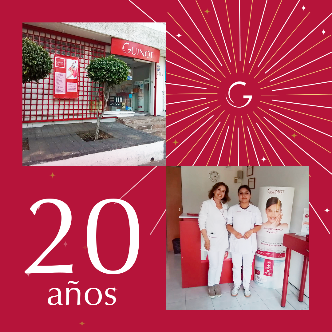 20 años de ser Guinot